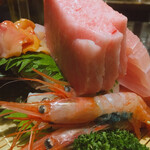 とっくりや - 甘海老は子持ちですね