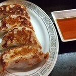麺や横丁 縁日 - 『 ギョーザ 』 350円