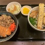 かすうどん 風土 - 夜定食