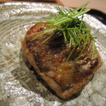 神楽坂 石かわ - 目張と蓮根炭焼き