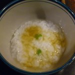 瓢亭 - 念願の朝粥