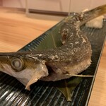 銀シャリ 原始焼き 食堂 ロビン 錦糸町店 - イサキの原始焼き