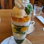 クリクリ - 夏のお茶三昧パフェ　¥1050 
      ~2020,7,27