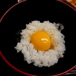 片折 - 卵かけご飯