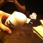 山沙商店すし芳 - クリーミーな生ビールの泡♪