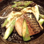 食彩酒房 会家 - 塩サバのたっぷり春キャベツのせ