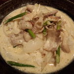 食彩酒房 会家 - 会家風まかない飯（白カレー）