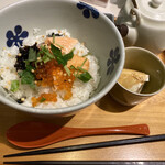 えん - 焼き鮭といくらの親子