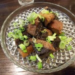 金町製麺 - 本鮪の生姜煮　400円