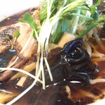 麺 カリー飯 來 - 醤油らーめん500円