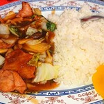 大龍 - 豚肉のうま煮定食