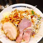 UNDERGROUND RAMEN - 限定  UGR 冷やし中華　@880