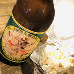 炭焼きソーセージ酒場 2KADO - 熊谷宿ビールとサービスのサワークリームぼっぷこ
