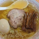 中華そば さとう - 中華そば(中)¥650＋トッピング玉子¥100