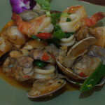 サイアム - 魚介の炒め物