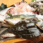 Nana - 田崎市場直送と天草漁師便の新鮮な魚を厳選。刺身・炙り焼き・煮つけ・蒸しもの・・・最適な調理法でどうぞ