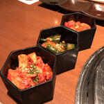 生粋 - キムチ盛り合わせ