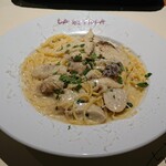 LA BETTOLA da Ochiai Kanazawa - イタリア産ポルチーニ筍スパゲティ。