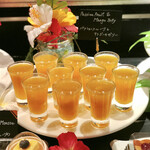 ザ・テラス - パッションフルーツとマンゴーのゼリー