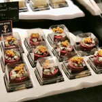 ザ・テラス - ゴルゴンゾーラとカシスのムース