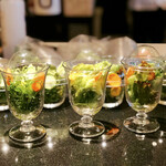 ザ・テラス - サラダは蓋つき