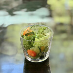ザ・テラス - うっすらドレッシングもかかっていました