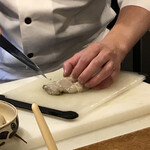 むろまち 加地 - 岩牡蠣