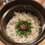 むろまち 加地 - 土鍋ご飯〜釜揚げしらす