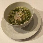 朗 長谷川稔Lab - 上湯 白海老 中華風フラン