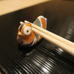 鮨 山浦 - 箸置き