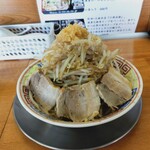麺屋十郎兵衛 - 煮干十郎（汁なし・全部増し）