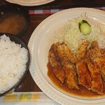 レストラン金鯱 - ポークジンジャー定食  850円