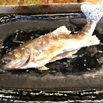 柳家 - あまごの塩焼き