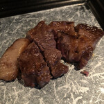 柳家 - 鹿のロース炭火焼