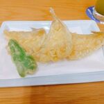 四ツ木製麺所 - キス天ぷら