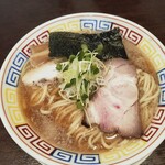 人力俥 - 背脂煮干そば（大盛）