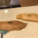 鮓 きずな - 淡路由良鰆漬け、まながつお和辛子と