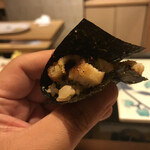 鮓 きずな - 焼き穴子バーガー 宮城 一番海苔と