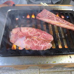 スタミナ苑 - カルビ（中切り落とし）