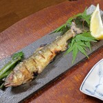 桶家乃隠居 - 鮎の塩焼き