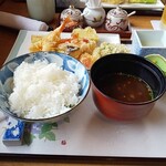 天婦羅ほり川 - 天婦羅定食