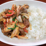 金さんの台所 - プルコギ丼(¥850)