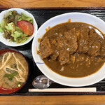 ふる里のけむり - 辛口カツカレー