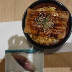 Sushi Fujii - 穴子丼に、単品で〆鯖