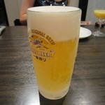 炭火焼肉・韓国料理 KollaBo - キリン一番搾り　中