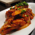 炭火焼肉・韓国料理 KollaBo - 直火ピリ辛炒め