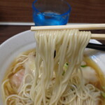 中華そば さわ - しっかりとした食感