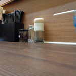 中華そば さわ - 卓上