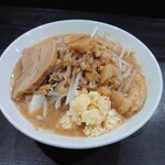 ラーメン フクロウ - ミニラーメン+全マシ