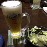三酉屋 - ビールとお通し